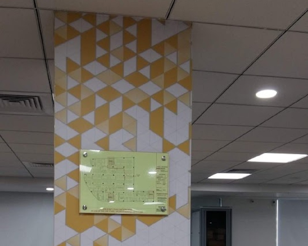 Durable Fire Safety Sign Material