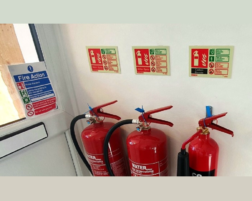 Fire Extinguisher Location Sign