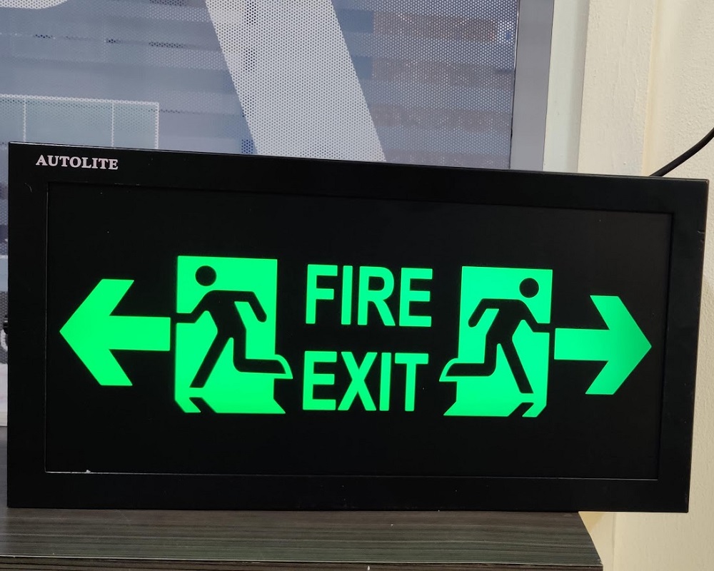 Fire Action Notice Sign