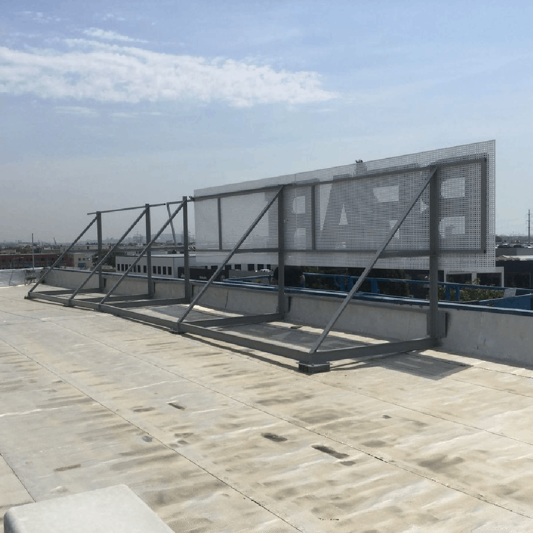 Signage Back Frame Fabrication