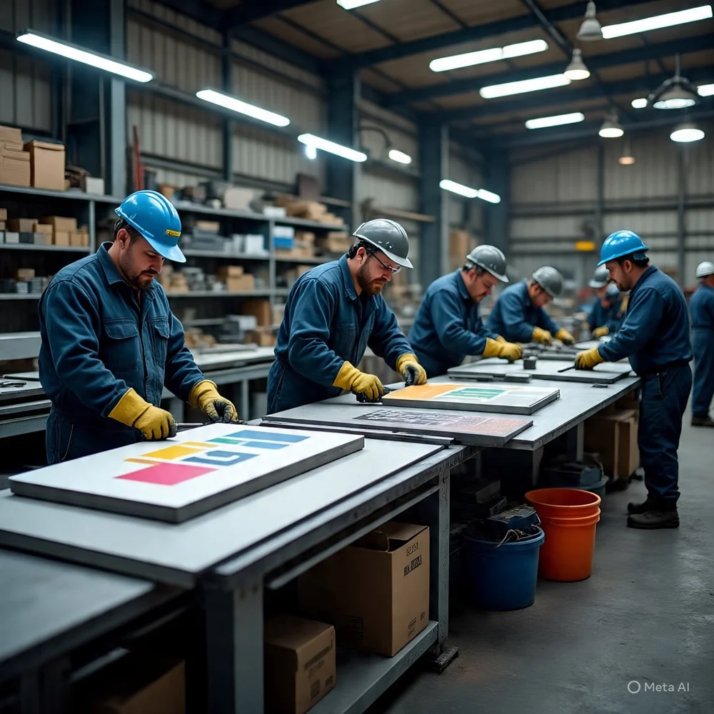 Mild Steel Fabrication for Signage Structure